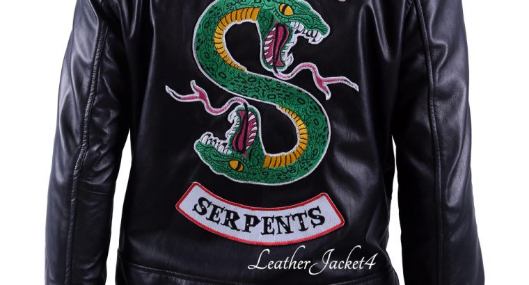 Stylish South Serpent Biker Jacket
