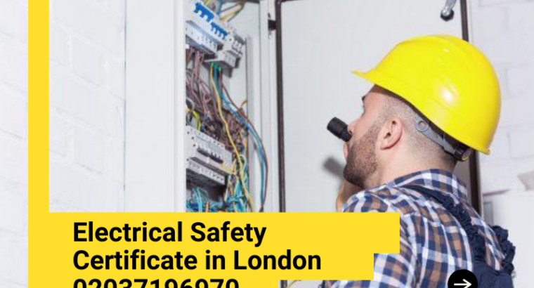 Electrical Safety Certificate London 2020
