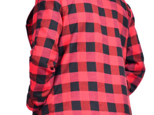 Unisex Men Blazer Style Plaid Jacket