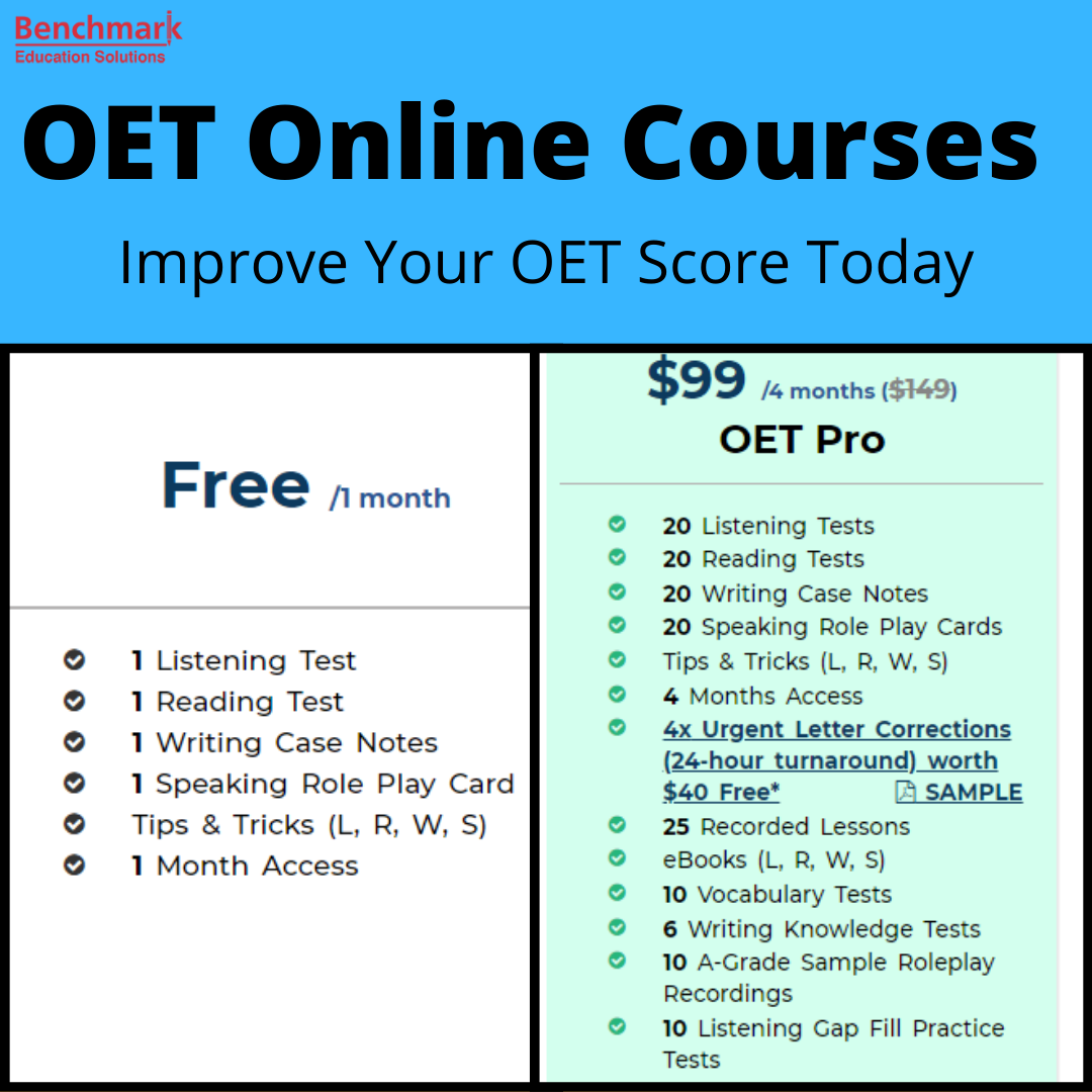 Best OET Online Courses for Doctors & Nurses