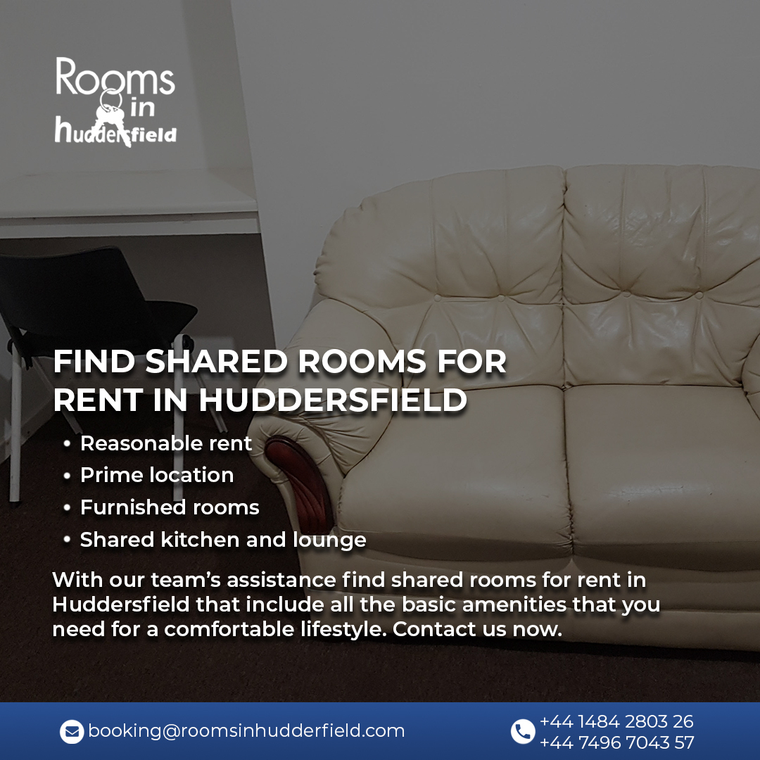 Find Shared Rooms For Rent in Huddersfield