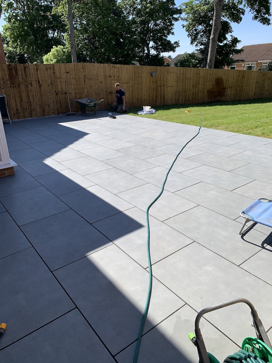 Outdoor Porcelain Paving Installation – Royale Sto