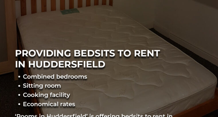 Providing bedsits to rent in Huddersfield