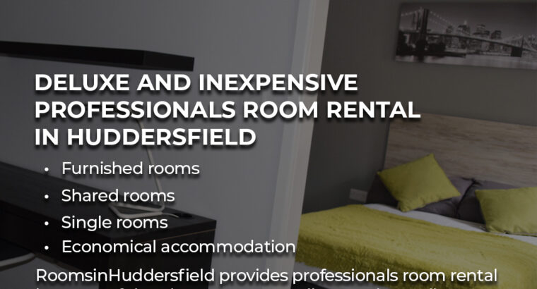 Deluxe and inexpensive professionals room rental