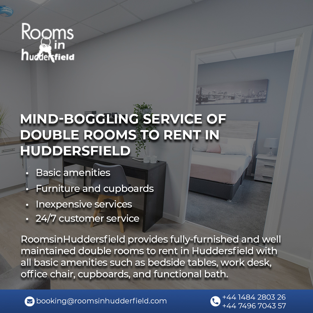 Mind-boggling service of Double rooms to rent in H