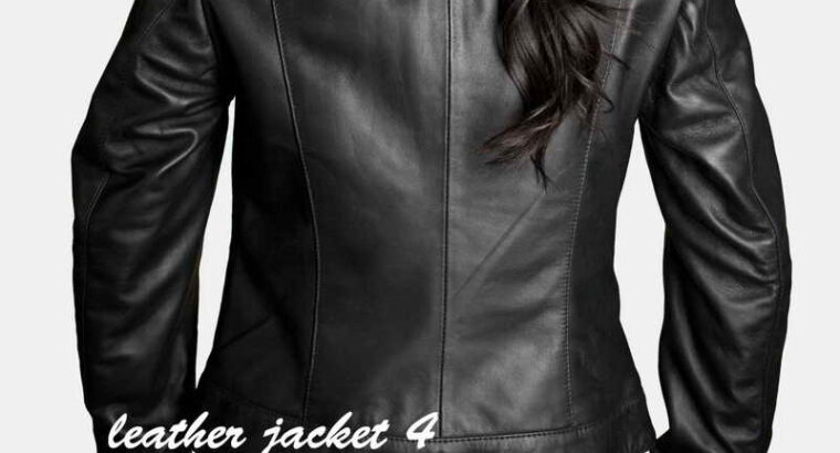 Black Womens Leather Jacket