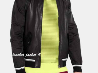 Perforated Leather Jacket