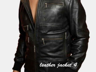 Dg Rust Leather Jacket