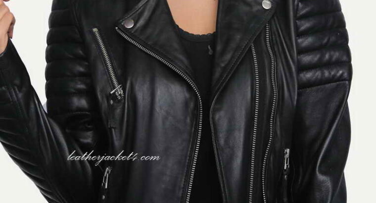 Kay Michael Quilted Leather Jacket