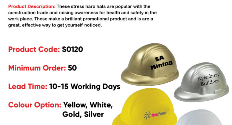 Promotional Stress Hard Hat