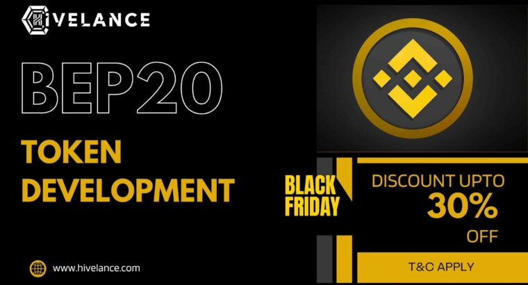 BEP20 Token Development Services-Black Friday Sale
