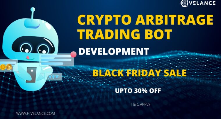 Crypto Arbitrage Trading Bot Development Services