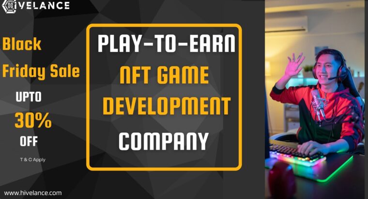 P2E NFT Game Development – Black Friday Sale
