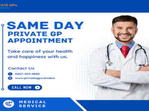 Get Same Day Doctor and Private GP Appointment
