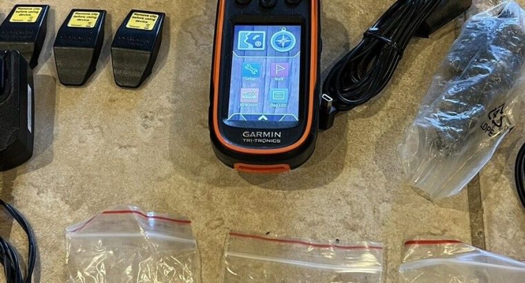 Garmin Alpha 100 Handheld with 3 TT15 Collars