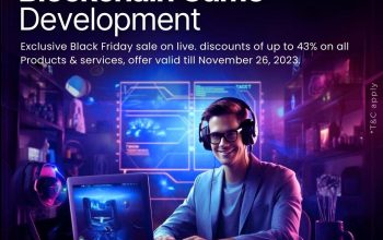 Get up to 43% off on blockchain game development