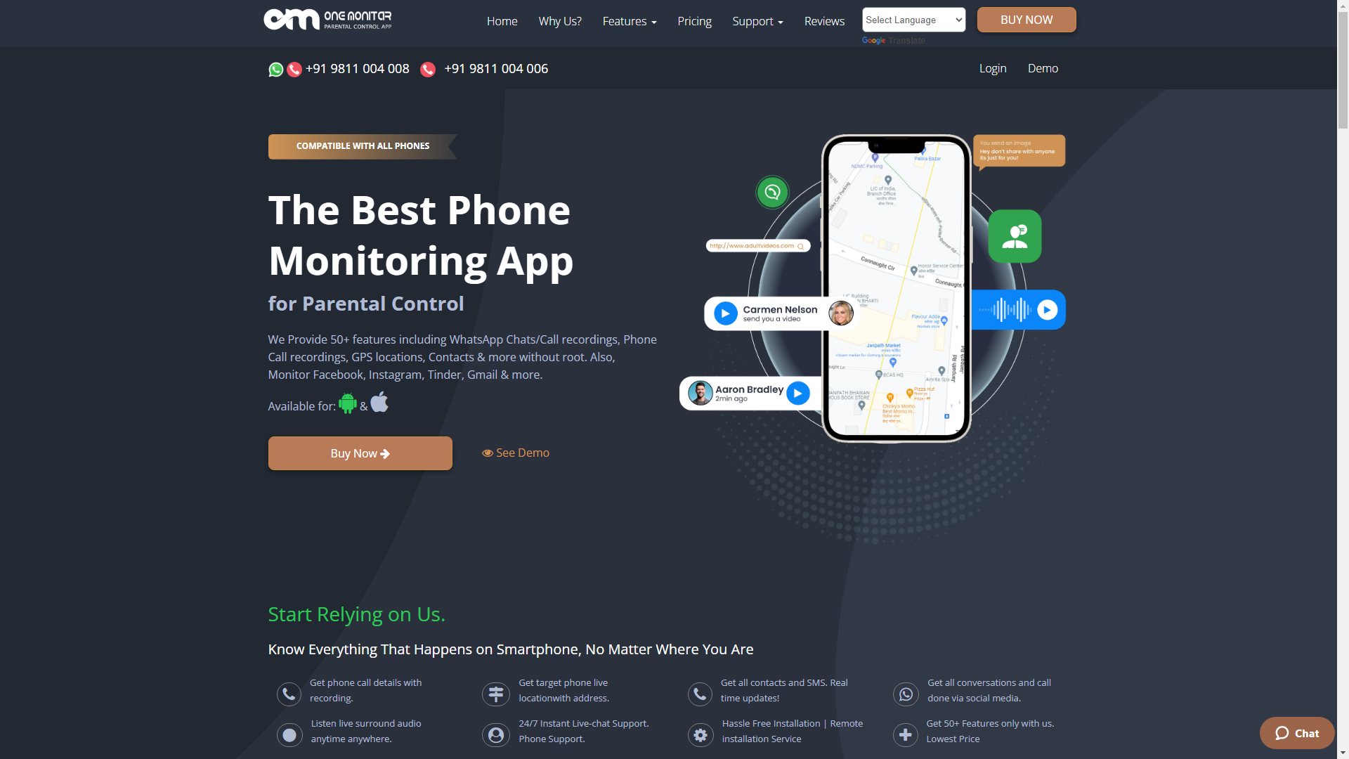 Onemonitar App – Ultimate WhatsApp Monitoring