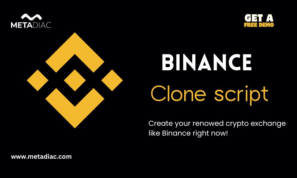 Get your own Binance clone app with the MetaDiac