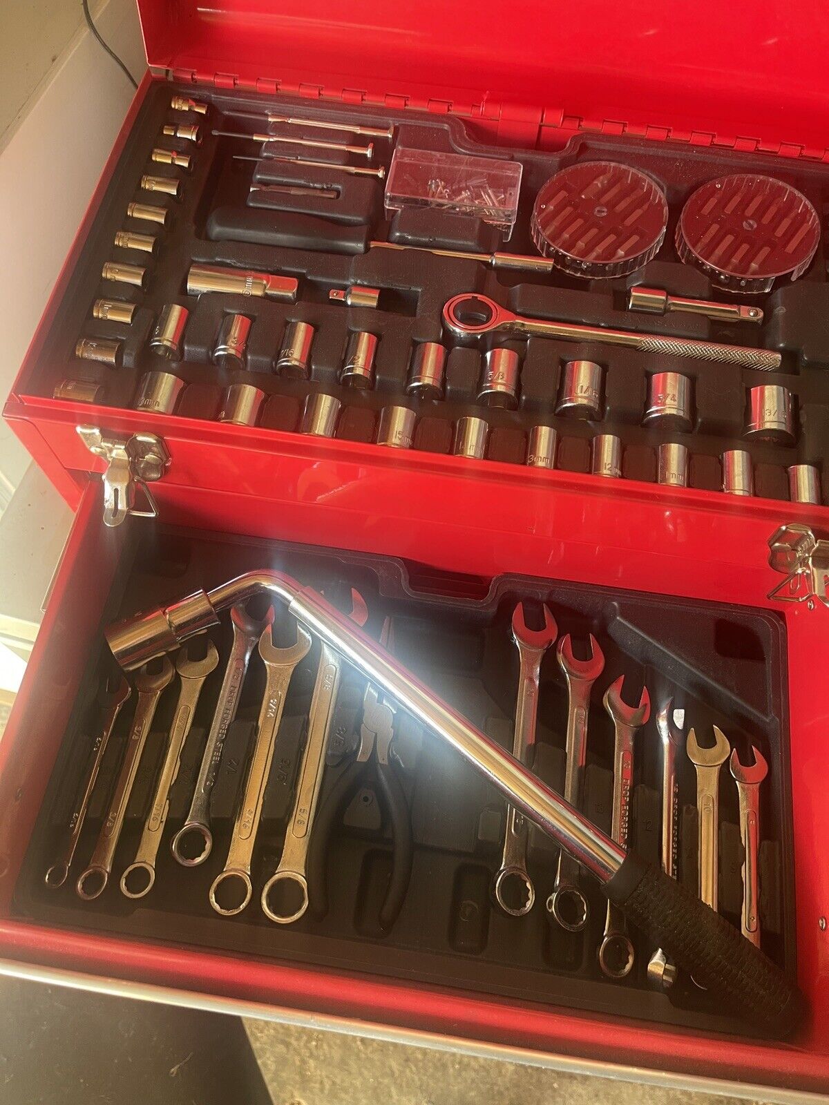 free tools and 2 toolboxes to collect from cm22