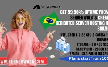 Get Serverwala’s Cheap Dedicated server in brazil